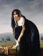 Marie-Denise Villers Une etude de femme d'apres nature dit aussi Portrait de Madame Soustras Sweden oil painting artist